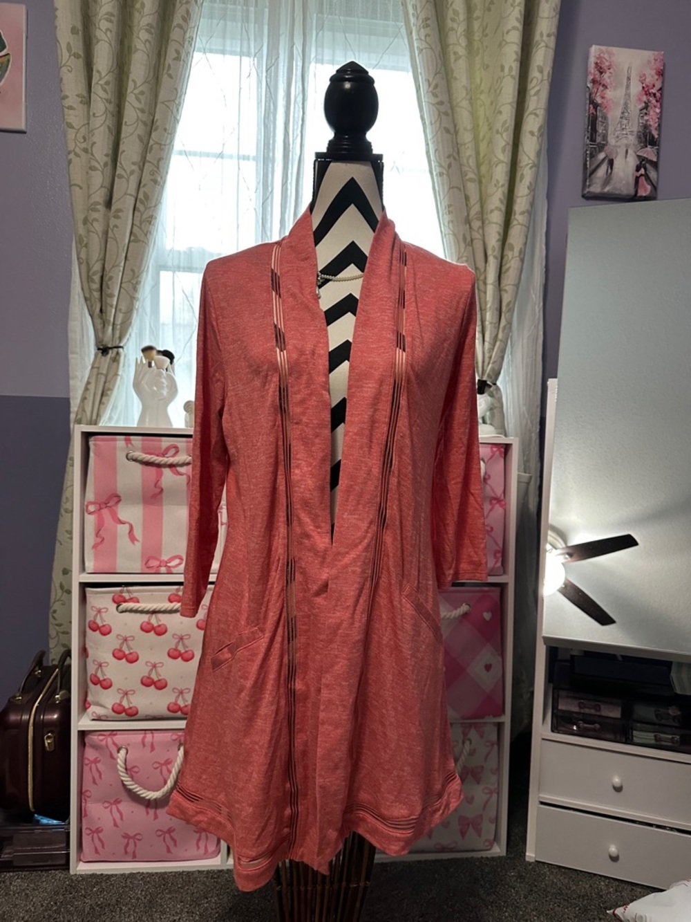 H by halston cardigan size small